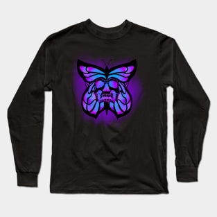 Skull Butterfly Long Sleeve T-Shirt